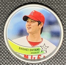 SHOHEI OHTANI 2018 Topps Archives RC Coin C-25 -- RARE ROOKIE 1980's Topps