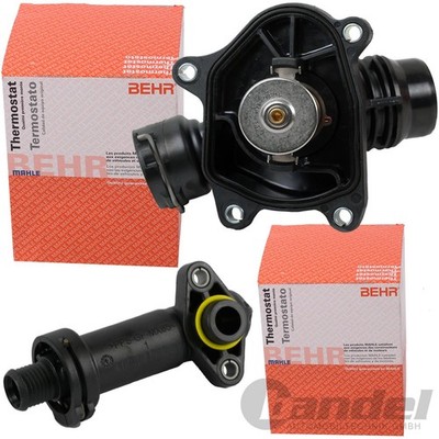 2x BEHR MAHLE THERMOSTAT passend für BMW 1er E87 3er E46 E90 5er E60 E61 118-535