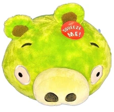 Angry Birds Plush Pig Stuffed Animal Toy Bad Piggies 8" Commonwealth - No Sound