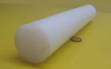 Hdpe White Round Rod 2.00" Diameter x 12" Long