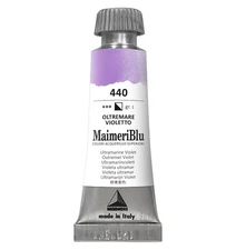 MaimeriBlu Superior Watercolor Paint 12ml-Ultramarine Violet