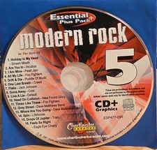 477-05R MODERN ROCK  CHARTBUSTER  KARAOKE CDG  LOT TENN