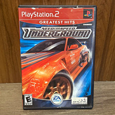 EA Need for Speed: Underground Greatest Hits - Sony PS2 NTSC-U/C E TESTED