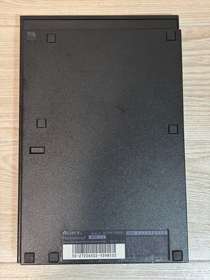 Sony PS2 SCPH70000 CB Black Console Tested Working PlayStation 2