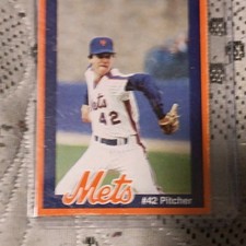 Farmland 1987 Dairy New York Mets #42 Roger McDowell MLB Baseball Base Set