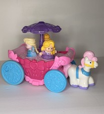 Fisher Price Little People Disney Princess Carriage Coach w 3 Figures