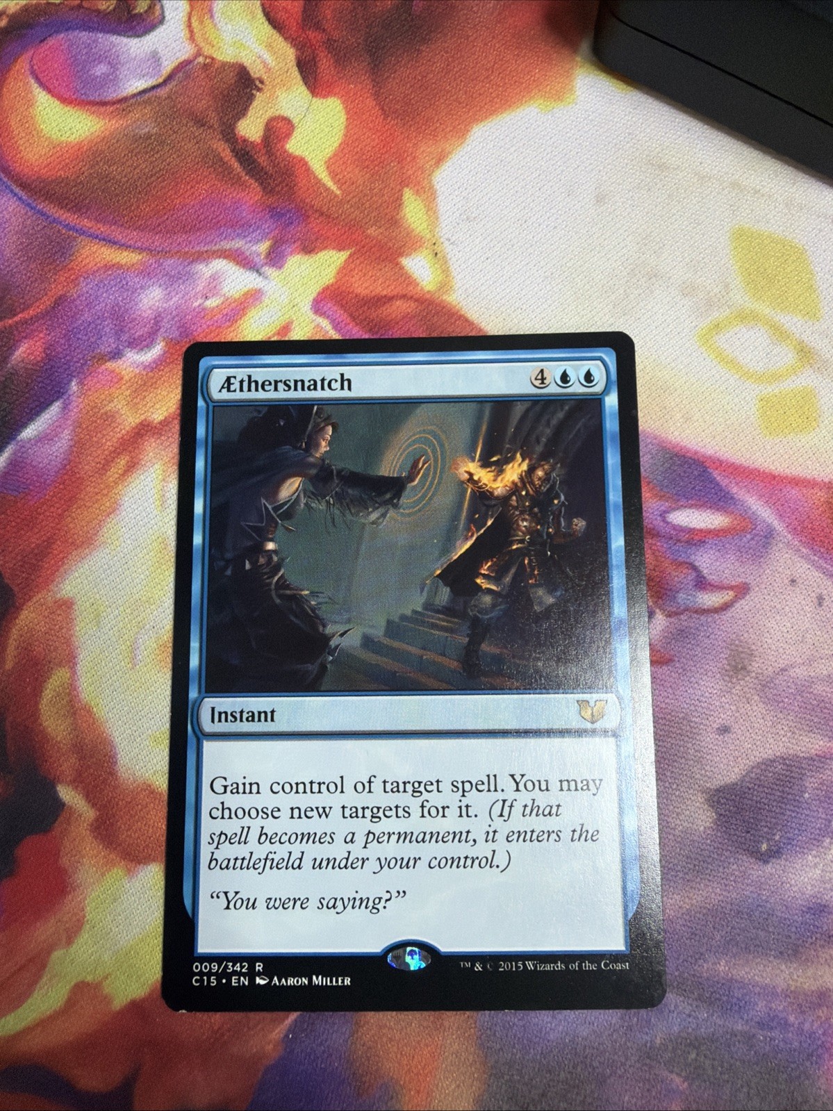 Aethersnatch 9 Rare Commander 2015 Magic: The Gathering Near Mint