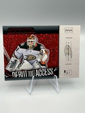 2023-24 Credentials - Debut Ticket Olle Eriksson Ek #130 Horizontal Red /125