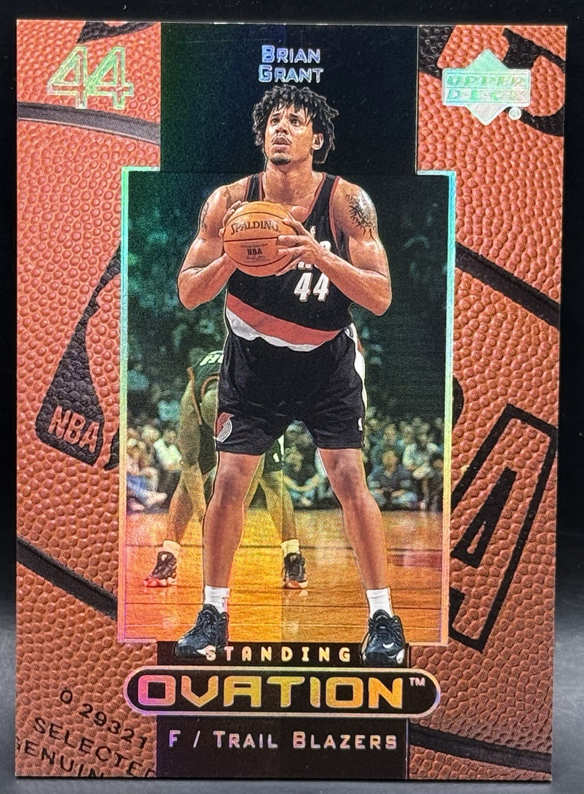 1999-00 Upper Deck Ovation Standing Ovation Brian Grant 24/50 NM SSP #44 Blazers