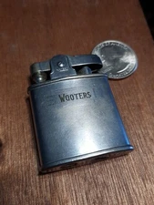 Vintage Lighter For Parts Metal Ronson Engraved Wooters minimal Ware Rare I40