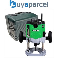HiKOKI 110v M12VEL 1/2in 65mm Plunge Router Variable Speed 1570W Cased HIKM12VEL