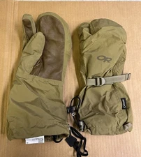 OUTDOOR RESEARCH Military MITTS AGS FIREBRAND Trigger Finger COYOTE large Shell