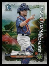 Francisco Alvarez Position Promise Refractor 2021 Bowman #POS-FA Card TCCCX