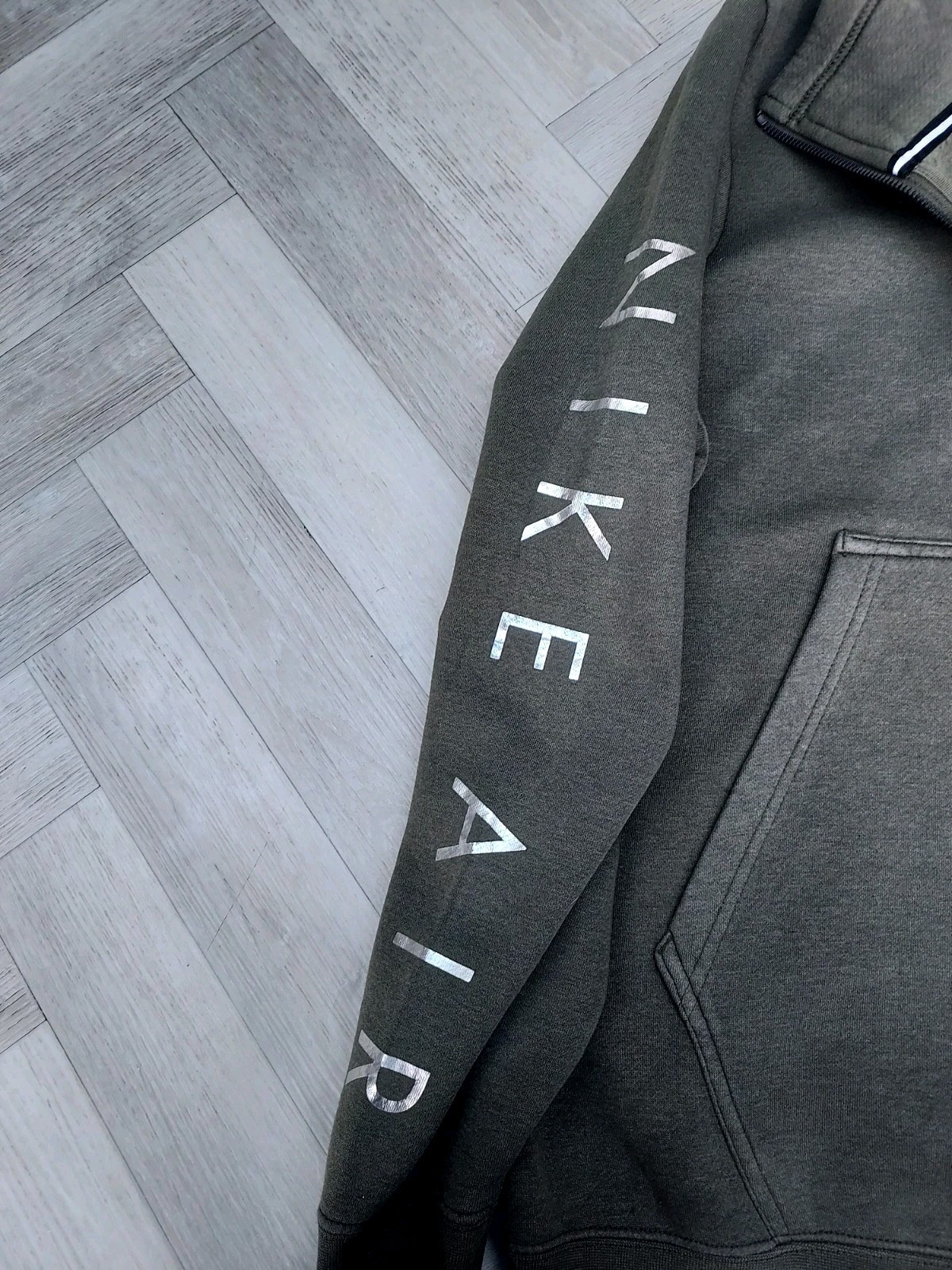 SACAI X NIKE Giacca uomo Nike Air 1 4 zip track top VERDE taglia MEDIA L@@K