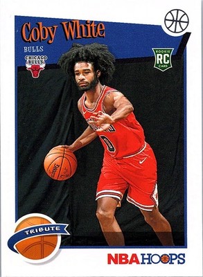 2019-20 Hoops #295 Coby White RC