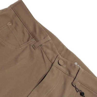 G/Fore NWT Straight Leg 5 Pocket Jean Cut Pants Size 32 US In Beige Cotton Blend