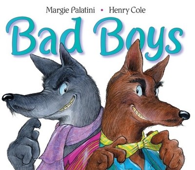 Bad Boys: A Witty Picture Book About Two Wolves and Clever Sheep for Kids (Ages,