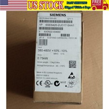 New Siemens 6SE6420-2UD17-5AA1 6SE6 420-2UD17-5AA1 MICROMASTER420 without filter