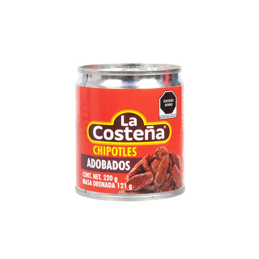 Chiles Chipotle LA COSTENA - Chipotles Enteros Adobados (41,07 EUR/kg)