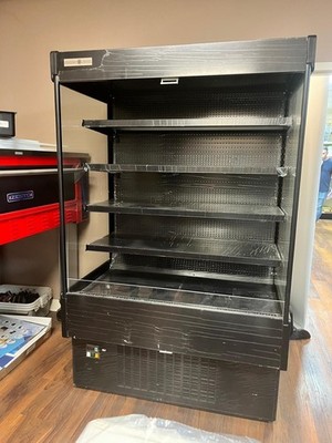 Hydra-Kool KGH-OF-50-SA 50'' Vertical Open Air Forced Merchandiser,Self-Contained