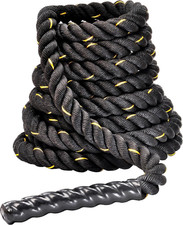 Battle Rope 1.5Inch 2 Inch Diameter Poly Dacron 30 FT   40 FT   1.5-Inch, 30FT  
