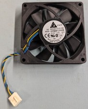 Delta Electronics EFB0812HHB 5N74 5-Pin Brushless Fan 12V DC 0.40A 80x80x15mm