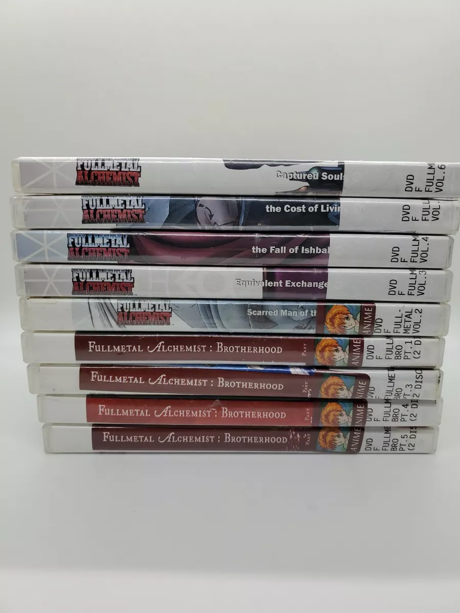 Fullmetal Alchemist Brotherhood Series collection Manga Animee