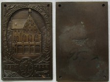 ADAC Bronze Plakette Gauwertungsfahrt nach Amberg Gau X Nordbayern 1928 (106134)