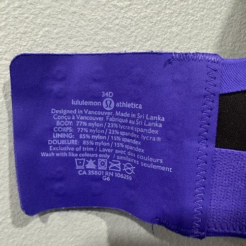 LULULEMON BOOBY BRACER  BRA (D-E Cup) - Bild 3 von 6