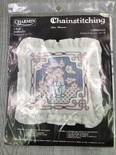 CHARMIN Chain Stitching Kit DOGWOOD Pattern Number 35–30 Finished Size 14 X 14￼