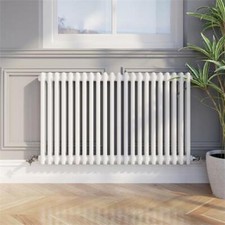 Traditional Colosseum Double Bar Column Radiator White 600x1010mm 22 Tubes