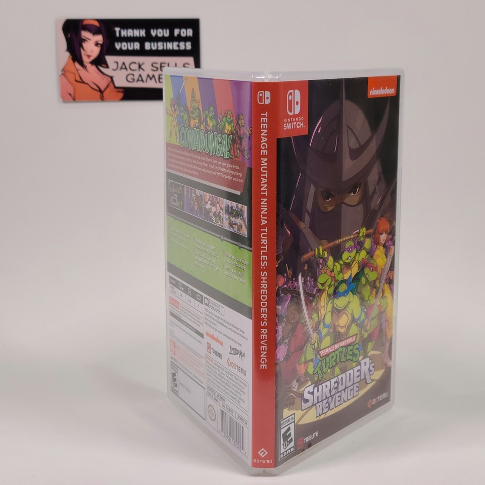 Teenage Mutant Ninja Turtles Shredder’s Revenge Nintendo Switch no game