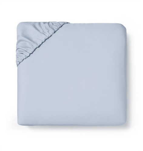 ITALY SFERRA FIONA COTTON SATEEN SOLID COLOR FITTED SHEET / 17" DEEP POCKET - Picture 7 of 10