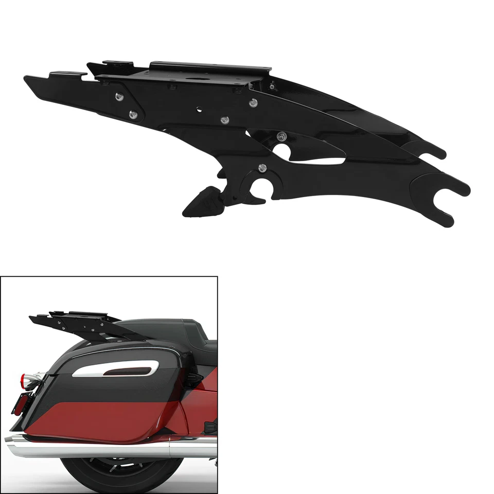 Fit For Indian Roadmaster Rear Trunk Luggage Top Case Mount Bracket Rack Stay - Image 4 of 4