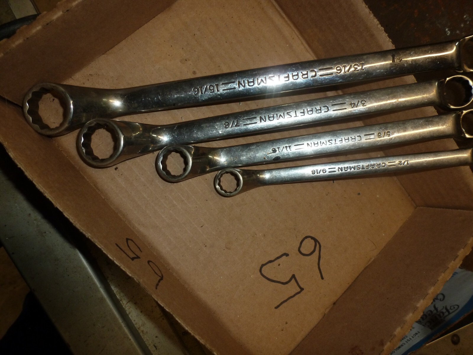 craftsman offset box end wrench set eBay