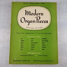 Modern Organ Pieces Revised Edition-No. 29 Whole World Series 1944 Broadcast Mus