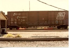 25A395 RP 1982 SEABOARD COAST LINE RAILROAD BOXCAR 40379