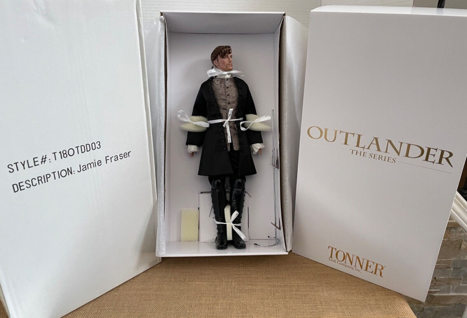 Tonner Outlander Jamie Fraser 17" Vinyl Doll  NEW
