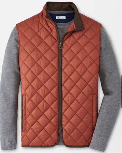 Peter Millar Mens Burnt Orange Essex 