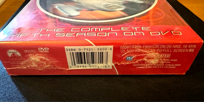 Star Trek: Voyager - The Complete Fifth Season (DVD, 2004, 7-Disc  