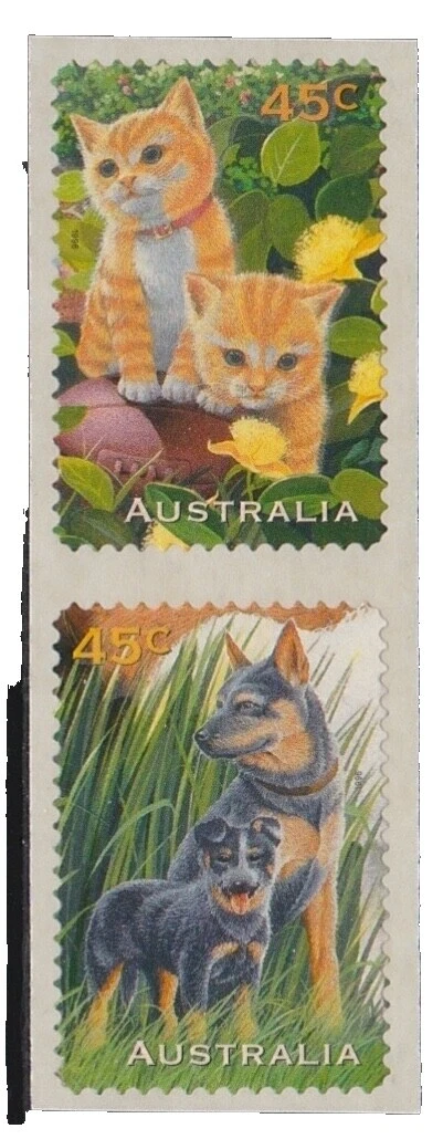 Cats Postage Australian Stamps
