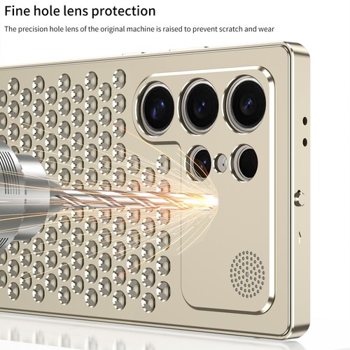 Aluminum Alloy Heat Dissipation Cooling Metal Case For Samsung S25 S24 S23 Ultra - 第 7/19 張圖片