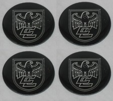 4 - Center Line Emblem Sticker 1-34 1.75 Diameter For Wheel Rim Center Caps