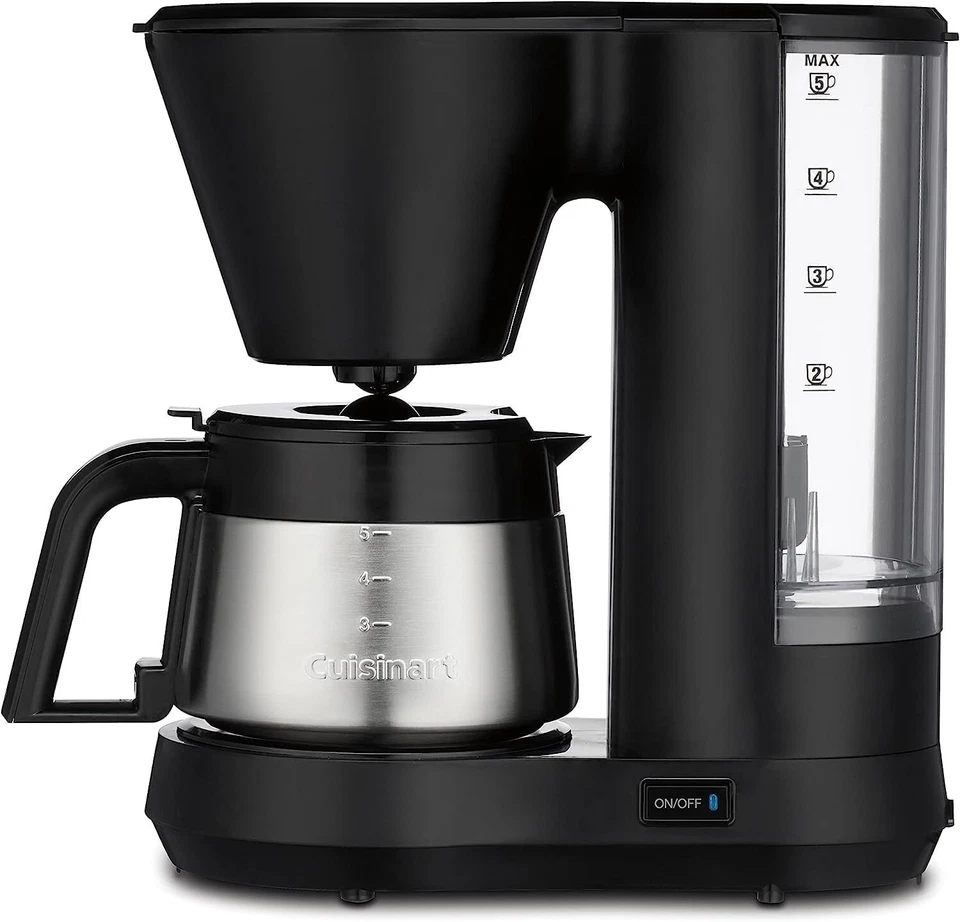 Cuisinart DCC-5570 5-Cup Coffeemaker with Stainless Steel Carafe Removable - NEW - Image 2 of 4
