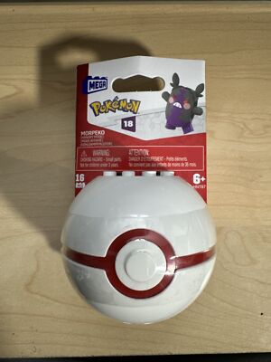 MEGA Morpeko Construx Pokemon Sealed Brand new ( SERIES 18 ) Hangry mode