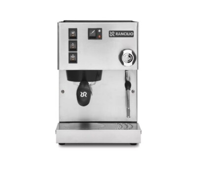 Rancilio Silvia Espresso Machine with Iron Frame and Stainless Steel Side Panels