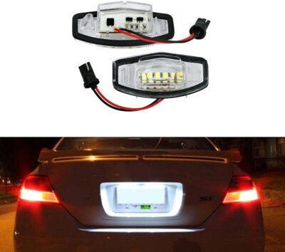 Replacement LED License Plate Light For Honda Accord Limo CL CN CM 2002-2008 12V Plug & Play