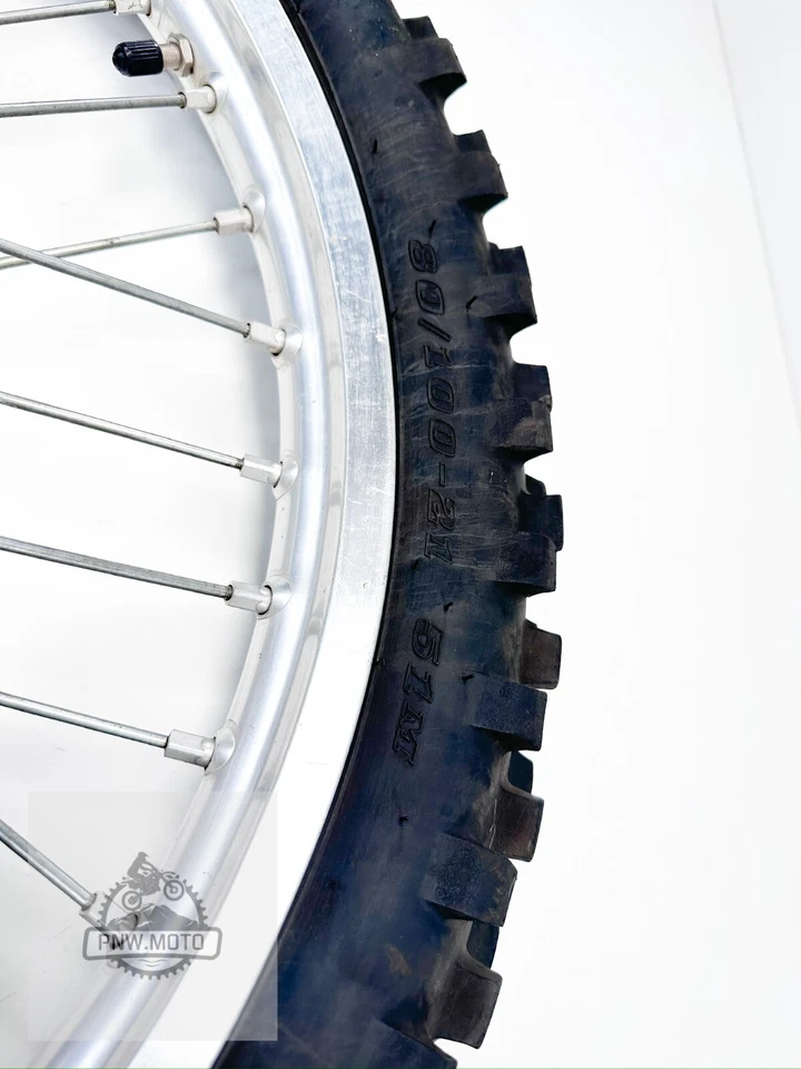 Yamaha YZ426F YZ 426F 2000 OEM EXCEL llanta delantera cubo neumático Foto 3 de 4