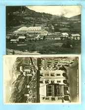 2 Vintage, Austria, "Radenthein, Magnesitwerk & Innsbruck, Goldenes Dachi"..
