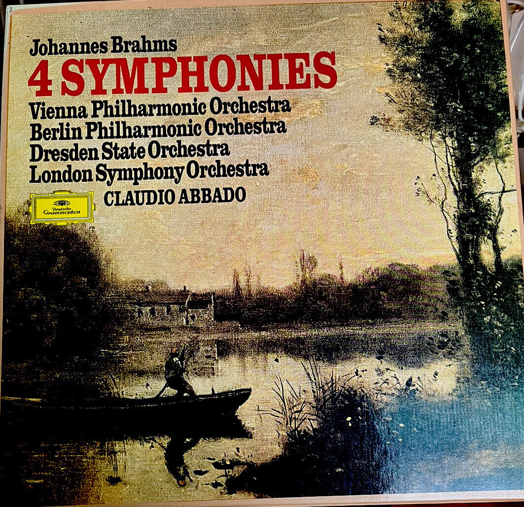 Johannes Brahms 4 Symphonies Vinyl Box Set DG NM Claudio Abbado London Symphony | eBay Johannes Brahms 4 Symphonies Vinyl Box Set DG NM Claudio Abbado London Symphony | eBay